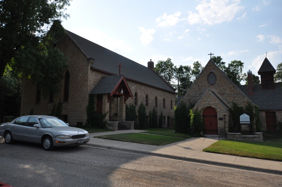 Photograph of St. James Episcopal Church and Parish House