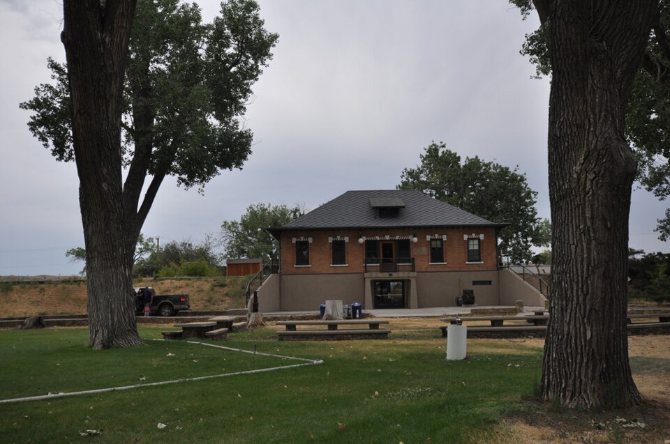 Photograph of Miles City Waterworks Building and Pumping Plant Park