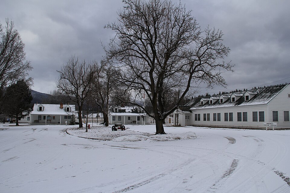 Photograph of U.S. Forest Service Remount Depot