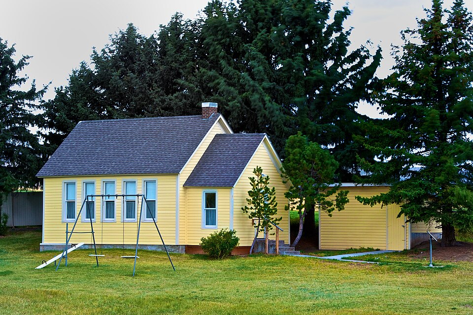 Photograph of Pine Butte School