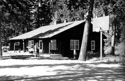 Photograph of Polebridge Ranger Station Historic District