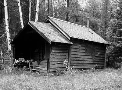 Photograph of Fielding Snowshoe Patrol Cabin