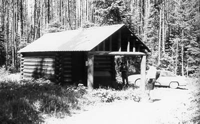 Photograph of Ford Creek Patrol Cabin
