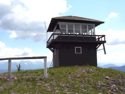 Photograph of Huckleberry Fire Lookout