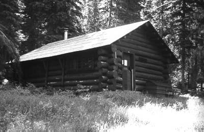 Photograph of Logan Creek Patrol Cabin
