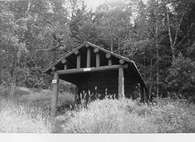Photograph of Upper Kintla Lake Patrol Cabin