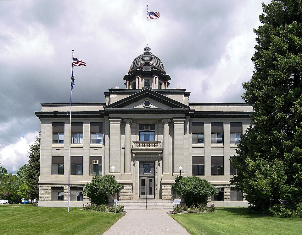 Photograph of Rosebud County Courthouse