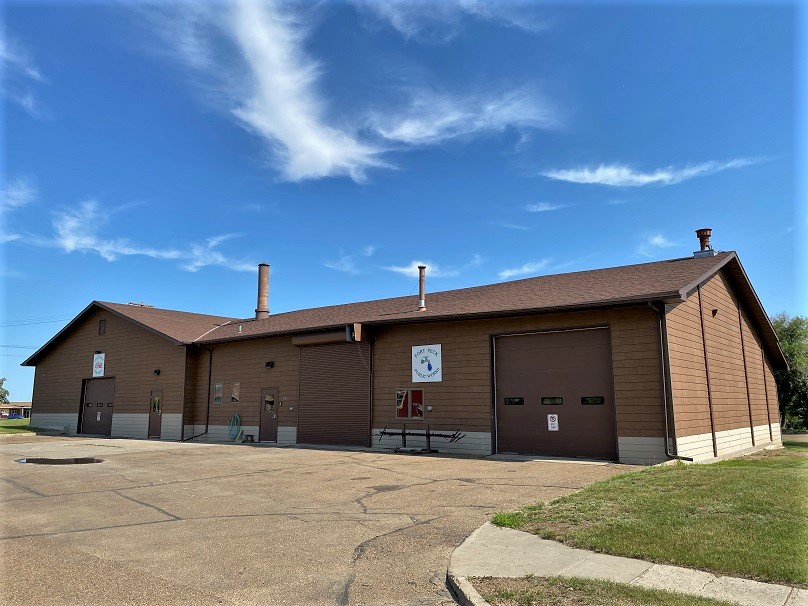Photograph of Garage and Fire Station