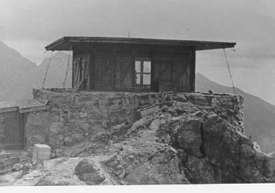 Photograph of Heaven's Peak Fire Lookout