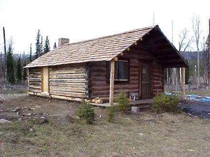 Photograph of McCarthy Homestead Cabin