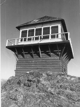 Photograph of Mount Brown Fire Lookout