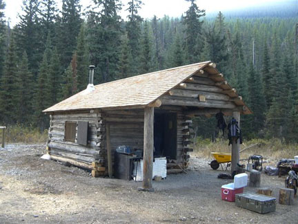 Photograph of Lower Park Creek Patrol Cabin