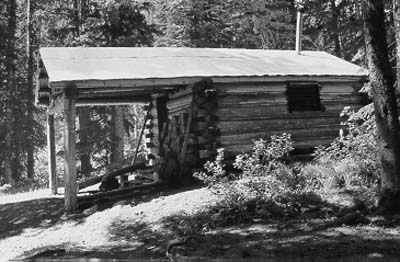 Photograph of Upper Park Creek Patrol Cabin