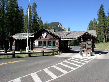 Photograph of Northeast Entrance Station