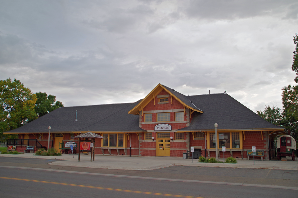 Photograph of Oregon Short Line Passenger Depot