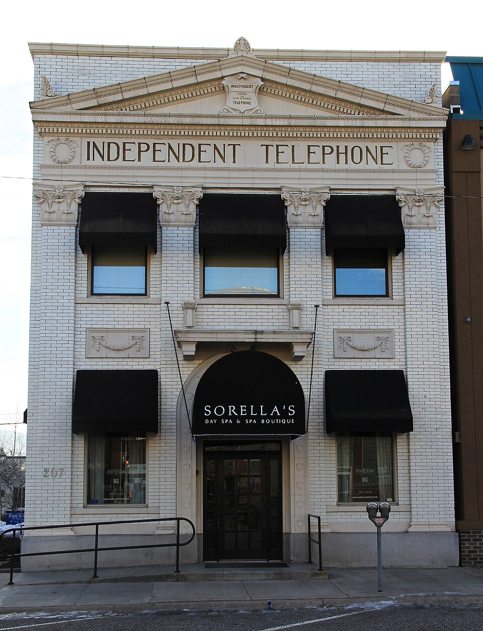 Photograph of Independent Telephone Company Building