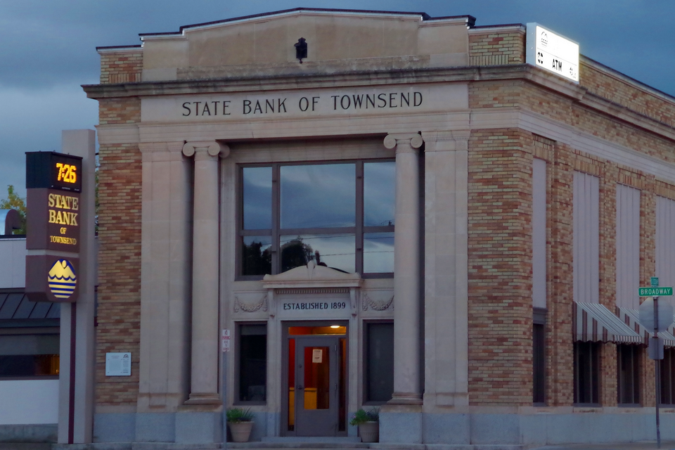 Photograph of State Bank of Townsend