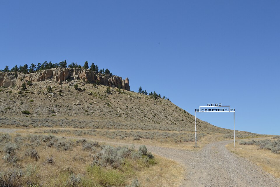Photograph of Gebo Cemetery