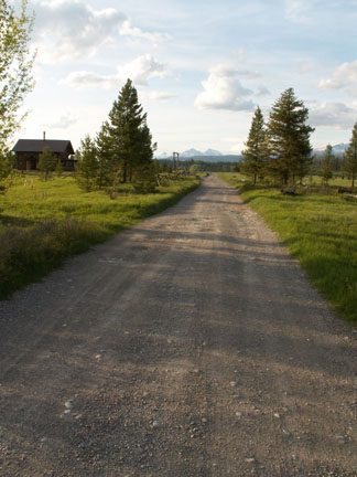Photograph of North Fork Road