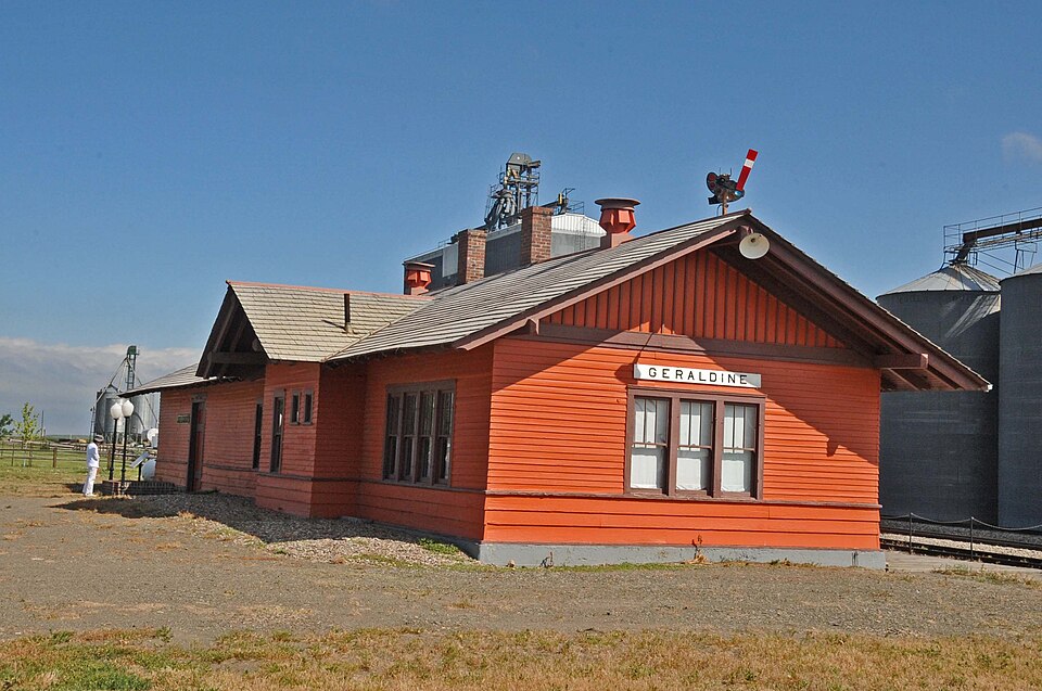 Photograph of Geraldine Milwaukee Depot