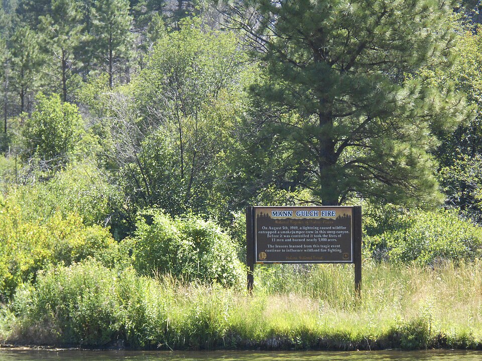 Photograph of Mann Gulch Wildfire Historic District