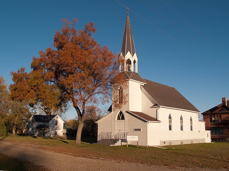 Photograph of Vang Evangelical Lutheran Church
