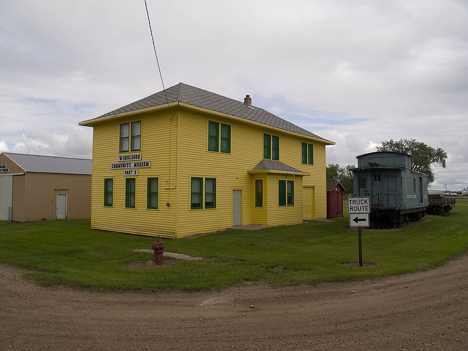 Photograph of Midland Continental Railroad Depot