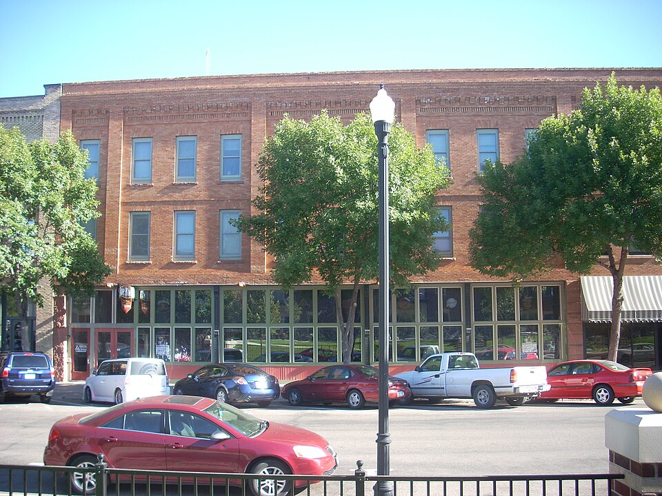 Photograph of Grand Forks Mercantile Building 1898