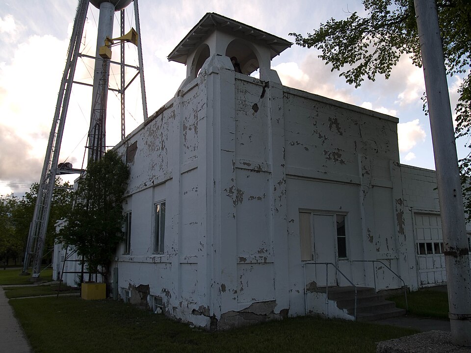 Photograph of Old Wishek City Hall