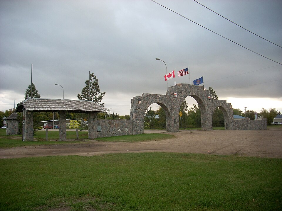 Photograph of Grand Forks County Fairgrounds WPA Structures