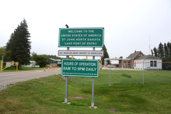 Photograph of U.S. Inspection Station-St. John, North Dakota