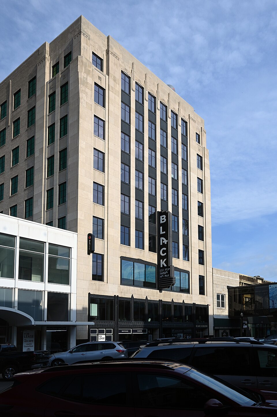 Photograph of Black Building