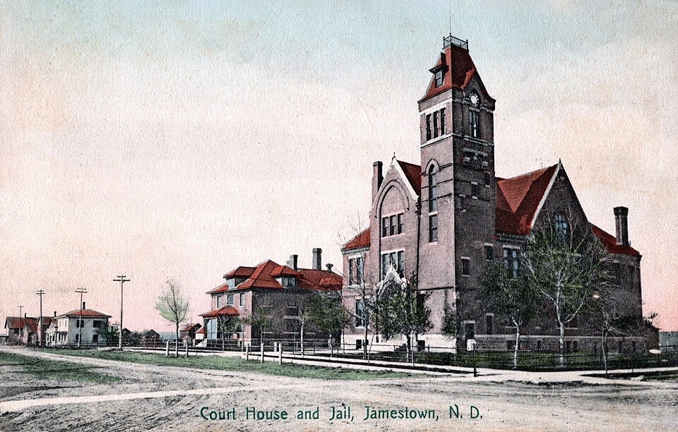 Photograph of Stutsman County Courthouse and Sheriff's Residence/Jail