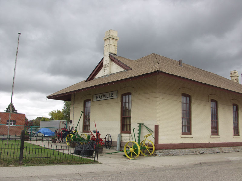 Photograph of Great Northern Railway Depot