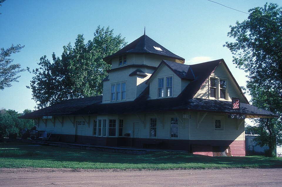 Photograph of Wilton, North Dakota Soo Line depot