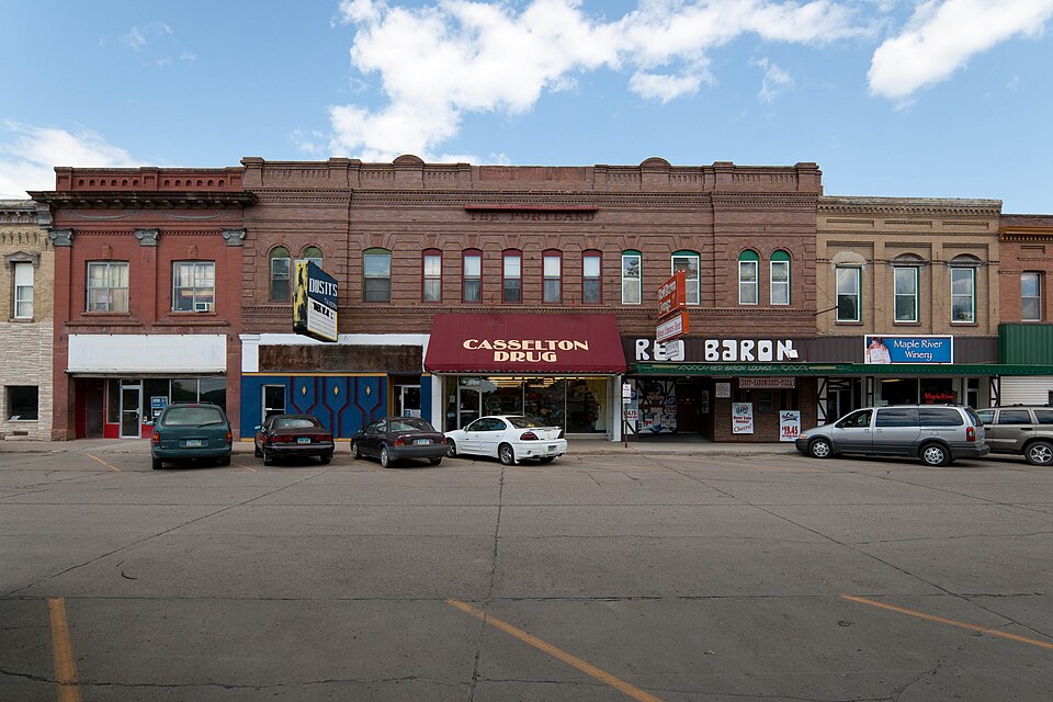Photograph of Casselton Commercial Historic District