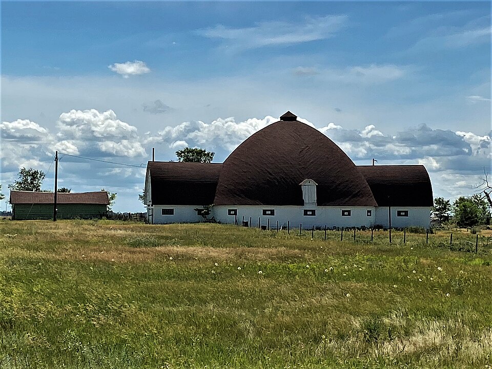 Photograph of Urbain Cote Round Barn