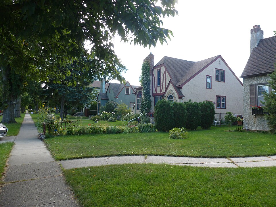 Photograph of North Side Fargo Builder's Residential Historic District