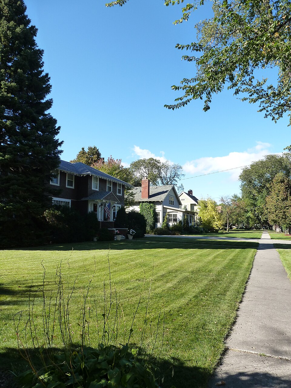 Photograph of North Side Fargo High Style Residential Historic District