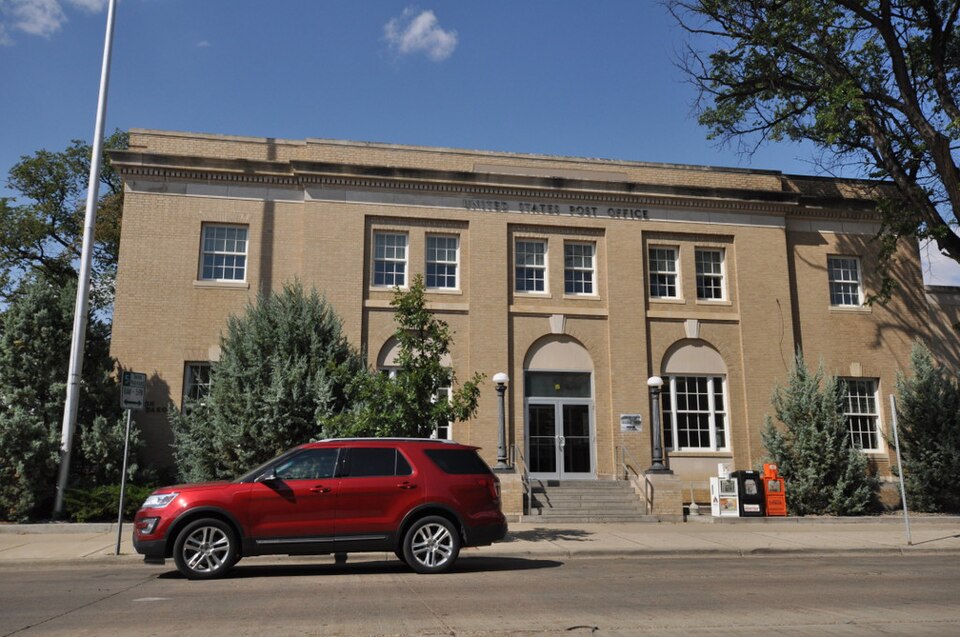 Photograph of U.S. Post Office-Dickinson