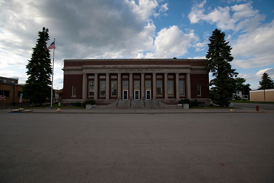 Photograph of U.S. Post Office-Valley City