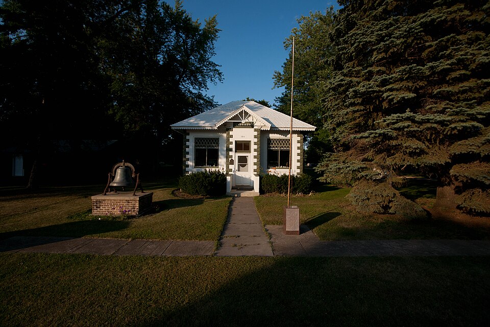 Photograph of Watts Free Library