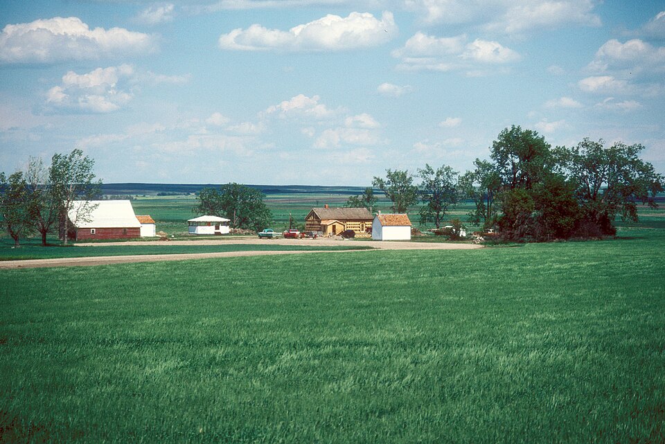 Photograph of Ludwig and Christina Welk Homestead