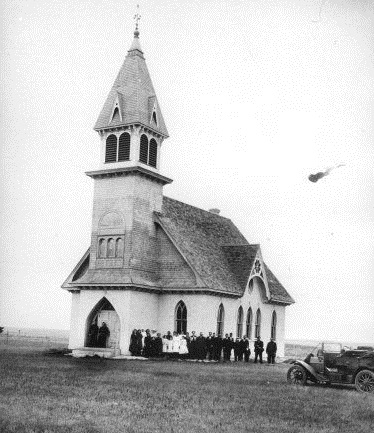 Photograph of Norway Lutheran Church and Cemetery