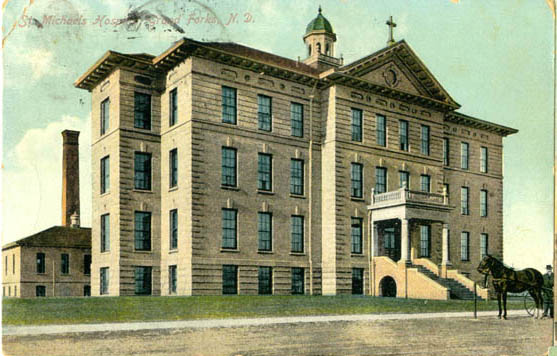 Photograph of St. Michael's Hospital and Nurses' Residence