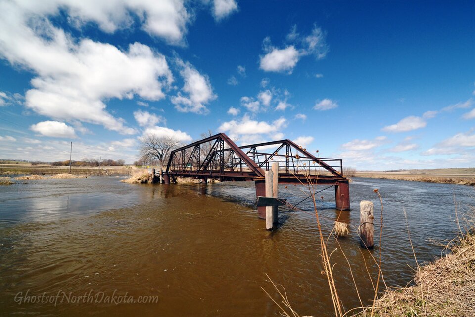Photograph of Romness Bridge