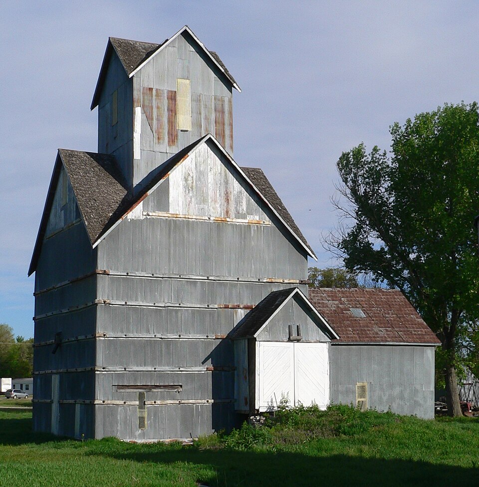 Photograph of Old Ithaca Grain Elevator