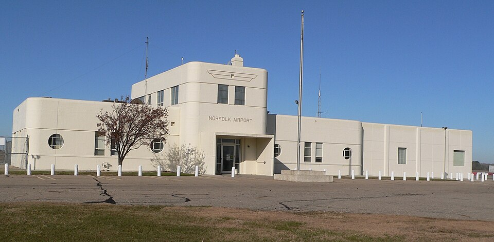 Photograph of Karl Stefan Memorial Airport Administration Building