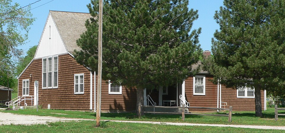Photograph of Ponca Tribal Self-Help Community Building Historic District