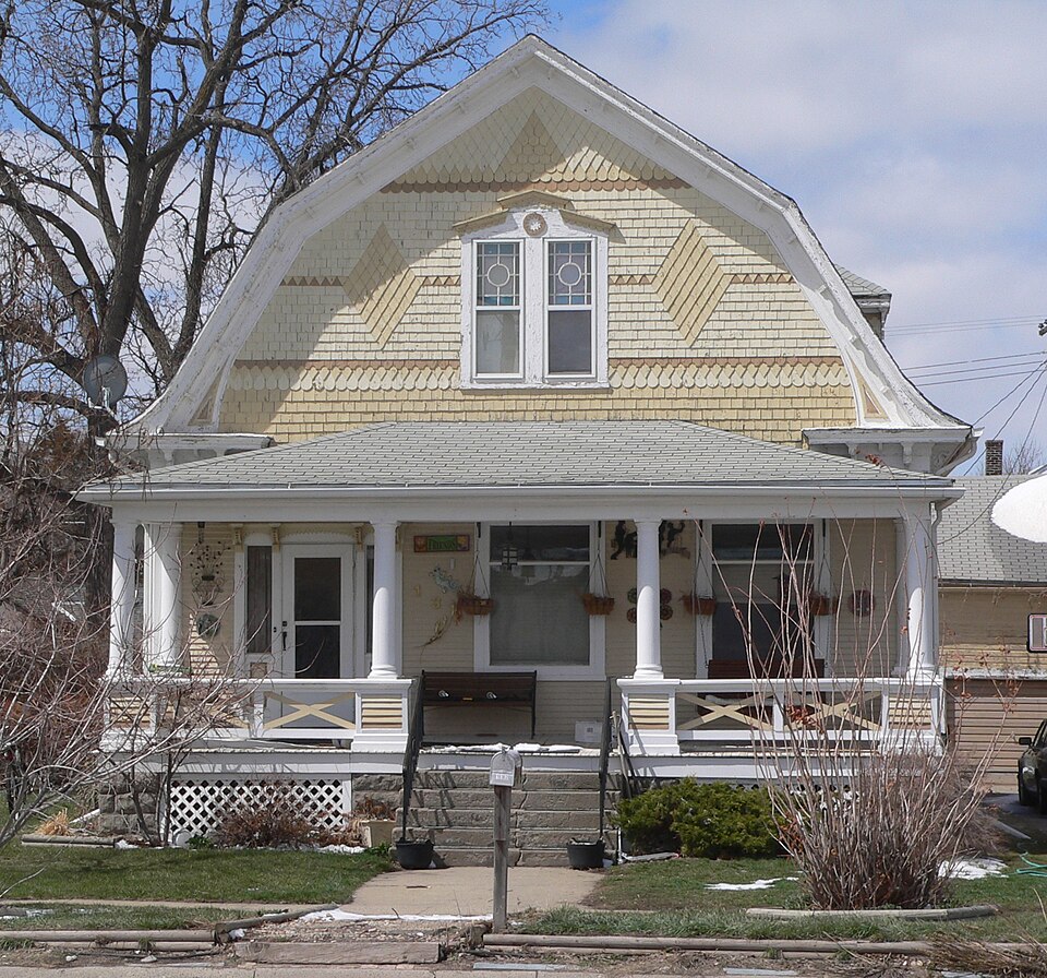 Photograph of Lee and Gottliebe Fritz House